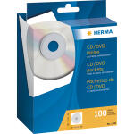 Herma CD-DVD Hülle Papier mit Sichtfenster 129 x 130...