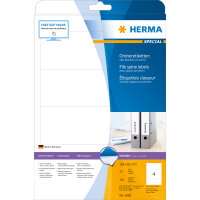 Herma Ordnerrückenschilder permanent haftend 192 x...