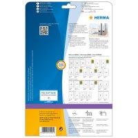 Herma Ordnerrückenschilder permanent haftend 192 x 61 mm weiss 25 Bl 100 Etik. LaserInkCopy