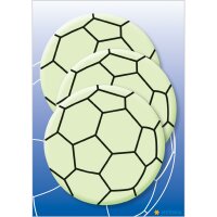 Herma Leuchtsticker selbstklebend Kunststoff Fussball...