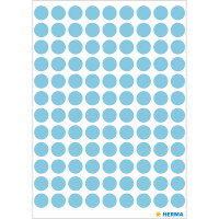 Herma Farbpunkte permanent haftend Ø 8 mm blau 540...