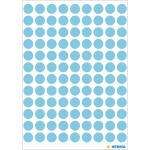 Herma Farbpunkte permanent Ø 8 mm blau 540 Etik. Handbeschriftung