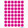 Herma Farbpunkte permanent Ø 13 mm pink 240 Etik. Handbeschriftung