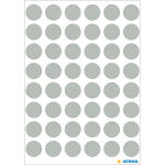 Herma Farbpunkte permanent Ø 13 mm grau 240 Etik. Handbeschriftung