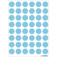 Herma Farbpunkte permanent haftend Ø 13 mm blau...
