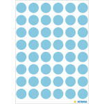 Herma Farbpunkte permanent Ø 13 mm blau 240 Etik. Handbeschriftung