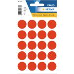 HERMA Markierungspunkt VARIO 19mm Papier leuchtrot 100...
