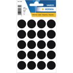 HERMA Markierungspunkt VARIO 19mm Papier schwarz 100...