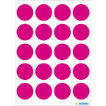 HERMA Markierungspunkt VARIO 19mm Papier pink 100 Etik./Pack.