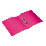 Herma Ringbuch PP 2D-Ring A4 25 mm Rückenbreite transluzent pink