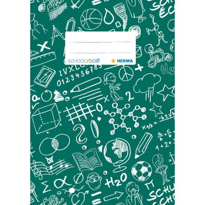 Herma Heftschoner Schoolydoo PP A5 grün