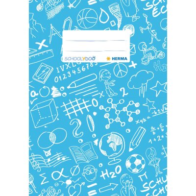 Herma Heftschoner Schoolydoo PP A5 hellblau