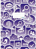 HERMA Heftschoner ´Social Icons´, DIN A4, aus...