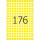 HERMA Markierungspunkt 8mm Papier gelb 5.632 Etik./Pack.