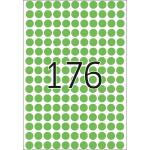 HERMA Markierungspunkt 8mm Papier grün 5.632 Etik./Pack.