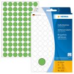 Herma Farbpunkte permanent haftend Ø 13 mm grün 2464 Etik. Handbeschriftung