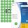 HERMA Markierungspunkt 19mm Papier grün 1.280 Etik./Pack.
