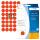 HERMA Markierungspunkt 19mm Papier leuchtrot 960 Etik./Pack.