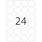 HERMA Markierungspunkt 25mm Papier weiß 768 Etik./Pack.