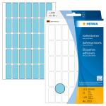 Herma Vielzwecketiketten permanent haftend 12 x 30 mm blau 32 Bl 1120 Etik. Handbeschriftung