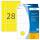 Herma Vielzwecketiketten permanent 13 x 40 mm gelb 32 Bl 896 Etik.