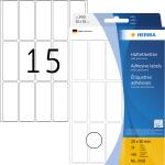 Herma Vielzwecketiketten permanent 20 x 50 mm weiss 32 Bl...