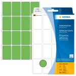 Herma Vielzwecketiketten permanent haftend 25 x 40 mm grün 32 Bl 512 Etik. Handbeschriftung