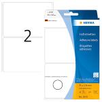 Herma Vielzwecketiketten permanent 74 x 105 mm weiss 32 Bl 64 Etik.
