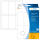 Herma Vielzwecketiketten permanent haftend 40 x 75 mm weiss 32 Bl 192 Etik. Handbeschriftung