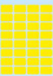 Herma Vielzwecketiketten permanent 12 x 18 mm gelb 160 Etik.