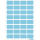 Herma Vielzwecketiketten permanent 12 x 18 mm blau 160 Etik.