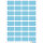 Herma Vielzwecketiketten permanent haftend 12 x 18 mm blau 160 Etik. Handbeschriftung