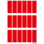 Herma Vielzwecketiketten permanent haftend 12 x 34 mm rot...