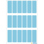 Herma Vielzwecketiketten permanent 12 x 34 mm blau 90 Etik.