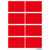 Herma Vielzwecketiketten permanent haftend 25 x 40 mm rot...