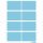 Herma Vielzwecketiketten permanent haftend 25 x 40 mm blau 40 Etik. Handbeschriftung