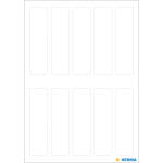 Herma Vielzwecketiketten permanent haftend 13 x 50 mm weiss 70 Etik.