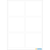 Herma Vielzwecketiketten permanent haftend 36 x 40 mm weiss 42 Etik. Handbeschriftung