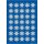 Herma Sticker DECOR Weihnachten Sterne silber Ø 16 mm 3 Bl
