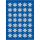Herma Sticker DECOR Weihnachten Sterne silber Ø 16 mm 3 Bl