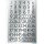 Herma Zahlen 1 - 100 13 x 12 mm Silberfolie 1 Bl