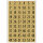 Herma Zahlen 1 - 100 13 x 12 mm Folie Goldfolie 4 Bl