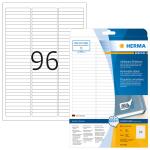 Herma Etiketten ablösbar 63,5 x 8,5 mm weiss 25 Bl...