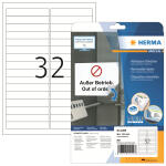 Herma Etiketten ablösbar 96 x 16,9 mm weiss 25 Bl...
