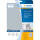 Herma Etiketten Typenschild stark haftend 210 x 297 mm wetterfest silber 25 Bl 25 Etik. LaserCopy