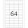 Herma Etiketten Korrektur Abdeckung 48,3 x 16,9 mm weiss 25 Bl 1600 Et
