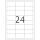 Herma Etiketten Korrektur Abdeckung 64,6 x 33,8 mm weiss 25 Bl 600 Et