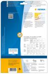 Herma Etiketten für Korrektur und Abdeckung permanent haftend 105 x 148 mm weiss 25 Bl 100 Etik. LaserInkCopy