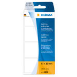 Herma Etiketten für Adressen permanent haftend 67 x...