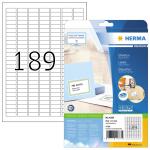 Herma Etiketten permanent haftend 25,4 x 10 mm weiss...
